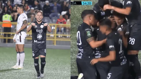 El peculiar festejo de Sporting ante Alajuelense que recorrió el mundo (VIDEO)