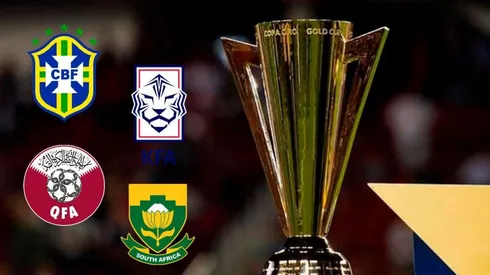 Todas las selecciones que han sido invitadas a Copa Oro.