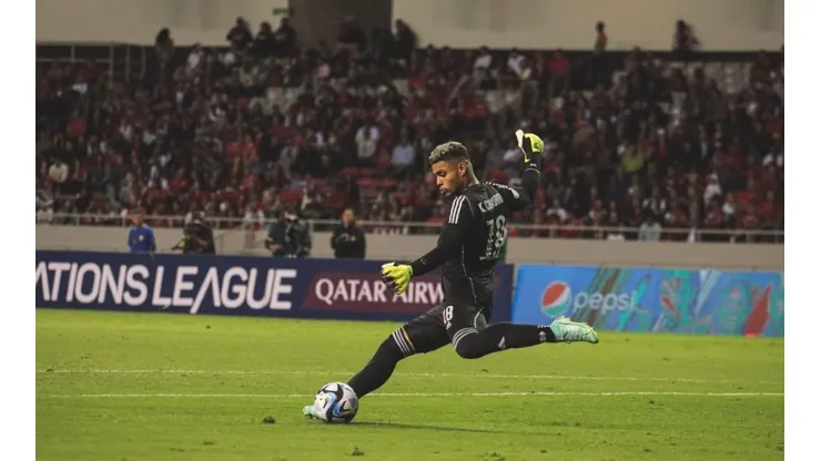 Kevin Chamorro: "No es fácil ser portero de la Selección de Costa Rica".