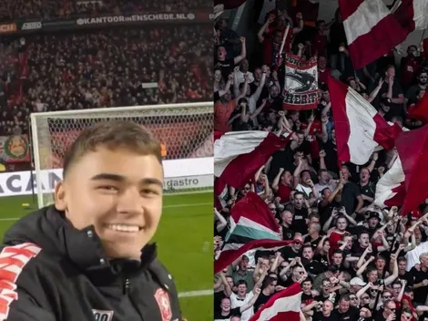 Aficionados del Twente se rinden ante Manfred Ugalde [VIDEO]