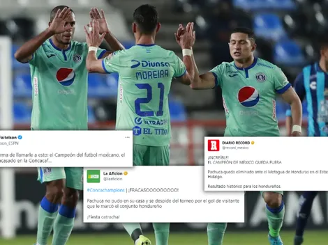 La prensa mexicana explotó luego de que Motagua eliminara a Pachuca