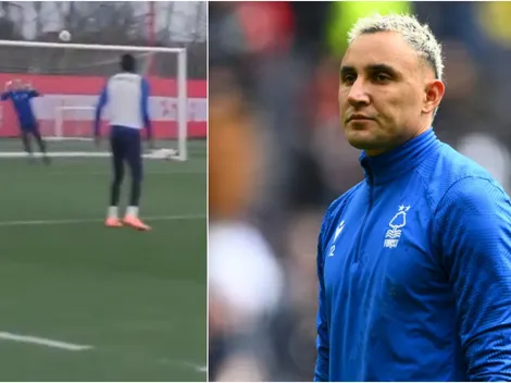 Keylor le envía una advertencia a Newcastle con un atajadón (VIDEO)