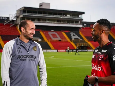El detalle de Alajuelense con Giorgio Chiellini previo al duelo ante Los Angeles FC