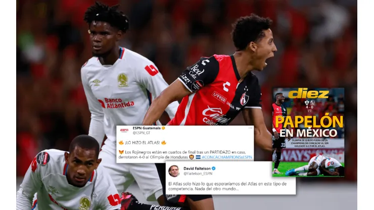 Concachampions: así reacciónó la prensa internacional tras la remontada de Atlas a Olimpia.