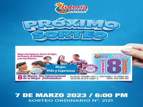 ◉ Lotería Nica, martes 7 de marzo: sorteo y números ganadores