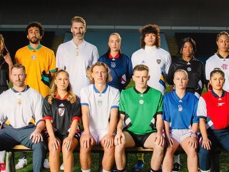 “Football Icons”: Adidas lanzó colección de camisas retro de clubes y selecciones