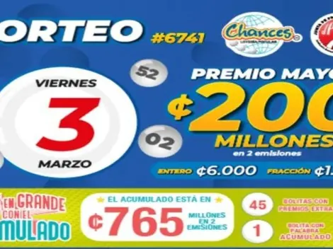 ◉ Chances de Costa Rica de HOY: sorteo, resultados y números ganadores del martes 28 de febrero | Lotería Costa Rica Premio Mayor ¢160 millones