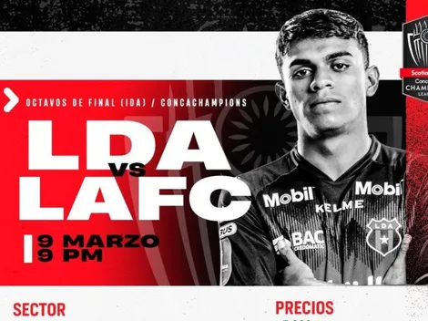 Entradas a la venta para el duelo entre Alajuelense y LAFC