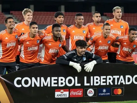 Juan Pablo Vargas brilló con Millonarios en juego de ida en Copa Libertadores