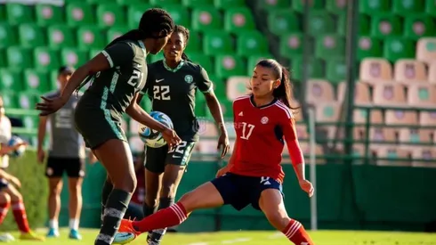 Costa Rica perdió ante Nigeria en la Revelations Cup.