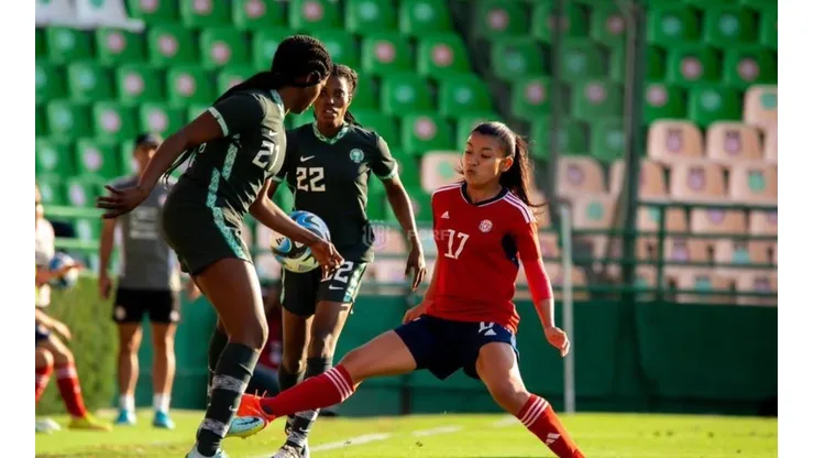 Costa Rica perdió ante Nigeria en la Revelations Cup.