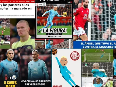 La prensa internacional se rindió ante Keylor Navas