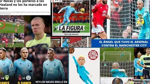 La prensa internacional se rindió ante Keylor Navas