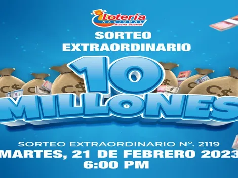 ◉ Lotería Nica, martes 21 de febrero: sorteo y números ganadores