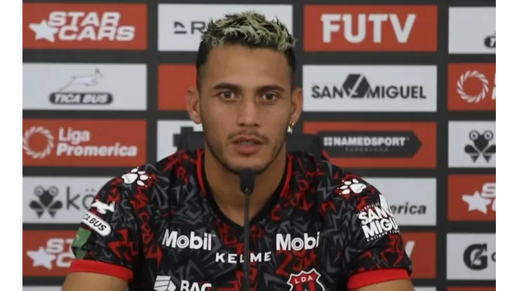 ángel Tejeda tiene claro lo que quiere con Alajuelense (LDA)