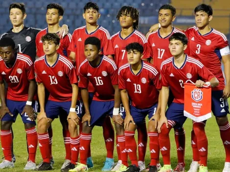 Costa Rica sin jugadores en el equipo ideal Sub-17 de la Concacaf
