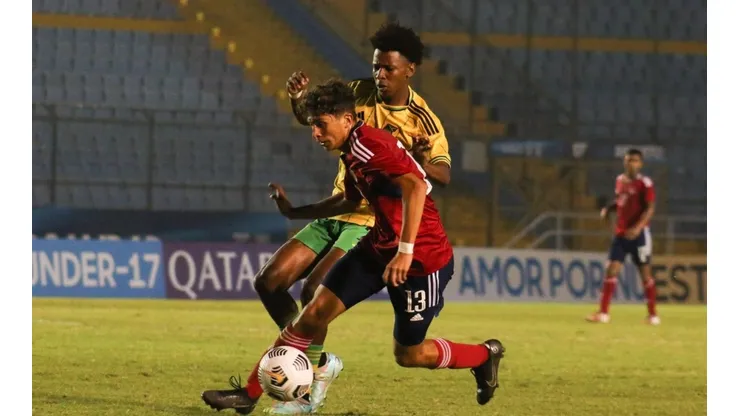 Costa Rica clasificó líder de grupo tras empatar ante Jamaica en Premundial Sub-17 de Concacaf.