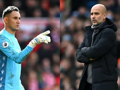 Keylor Navas avisa al Manchester City de Pep Guardiola