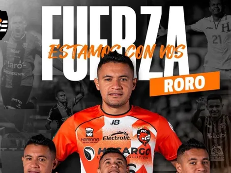 Histórico delantero hondureño pausa su carrera deportiva por motivos de salud [VIDEO]