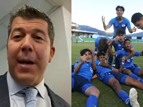 Fernando Palomo se rindió ante el golazo de El Salvador en el Premundial de Concacaf [VIDEO]