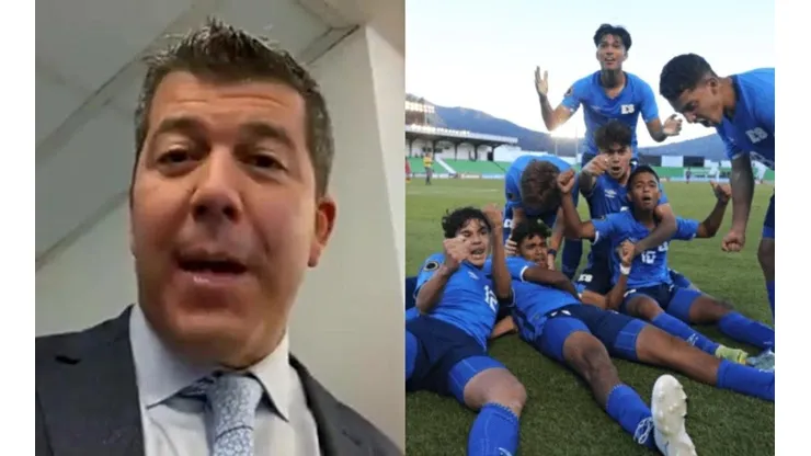 Fernando Palomo se rindió ante el golazo de El Salvador en el Premundial de Concacaf [VIDEO]