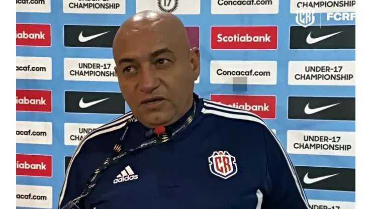 Inconformidad y autocrítica del entrenador de la Selección de Costa Rica Sub-17