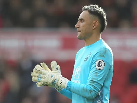 La reacción de Keylor Navas tras su primera derrota con Nottingham Forest