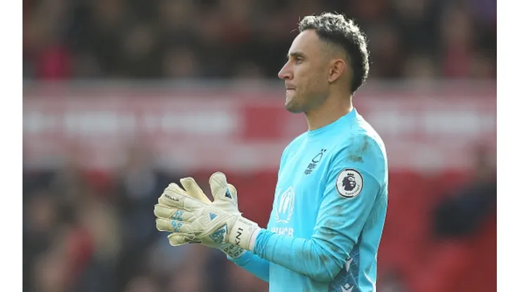La reacción de Keylor Navas tras su primera derrota con Nottingham Forest