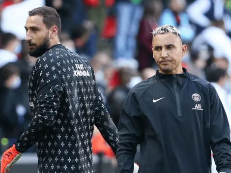 Donnarumma agradece la salida de Keylor Navas del PSG: "Era él o yo"