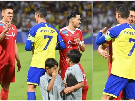 El emotivo gesto de Cristiano Ronaldo con Óscar Duarte