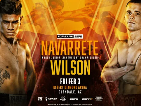 Vaquero Navarrete vs. Liam Wilson: cómo ver la pelea en Centroamérica