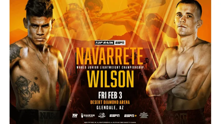 Emanuel Vaquero Navarrete vs. Liam Wilson: cuándo, a qué hora y en qué canal de TV y streaming ver la pelea hoy EN VIVO.