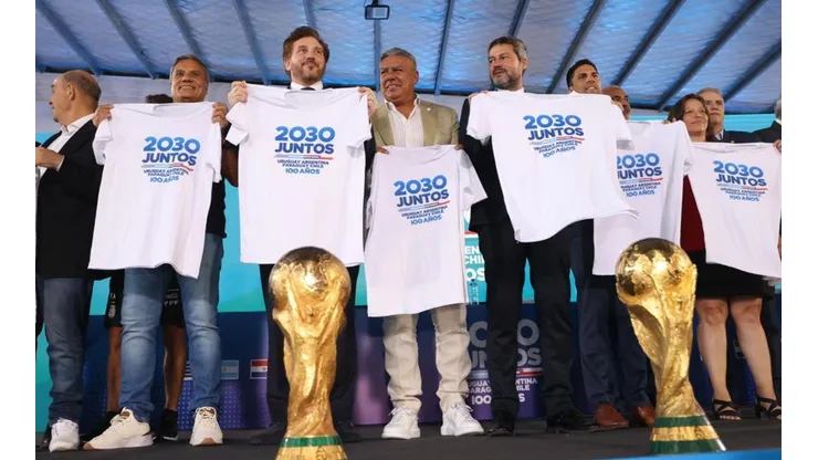 Sudamérica lanza su candidatura oficial para Mundial 2030.