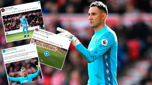 Reacción de la prensa inglesa tras el debut de Keylor Navas.