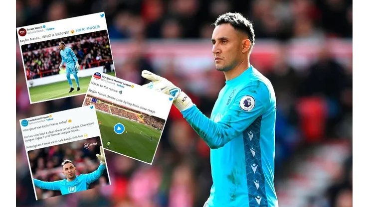 Reacción de la prensa inglesa tras el debut de Keylor Navas.
