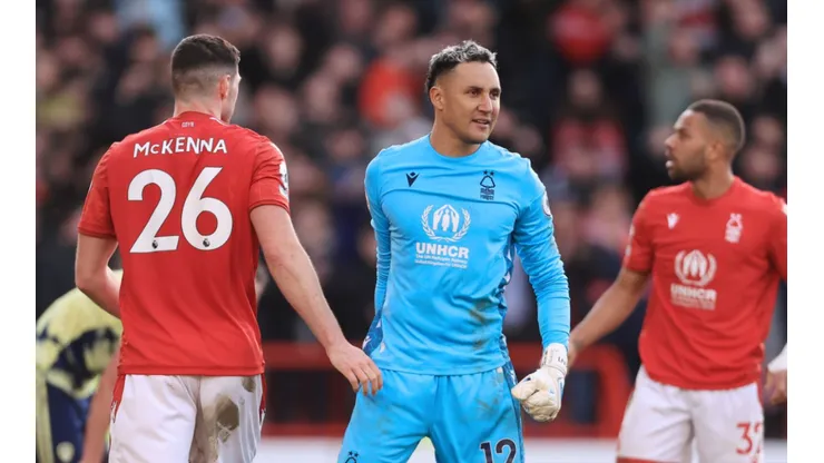 Figuras del Nottingham Forest se rinden ante Keylor Navas: "Tenemos suerte de tenerlo".