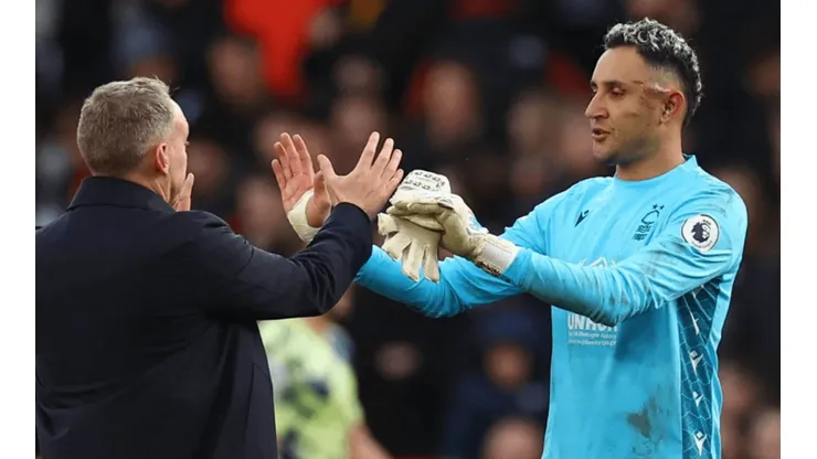 Steve Cooper se deshizo en elogios para Keylor Navas.