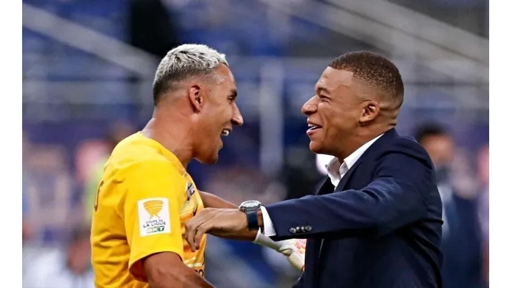 Kylian Mbappé destrozado tras la salida de Keylor Navas del PSG