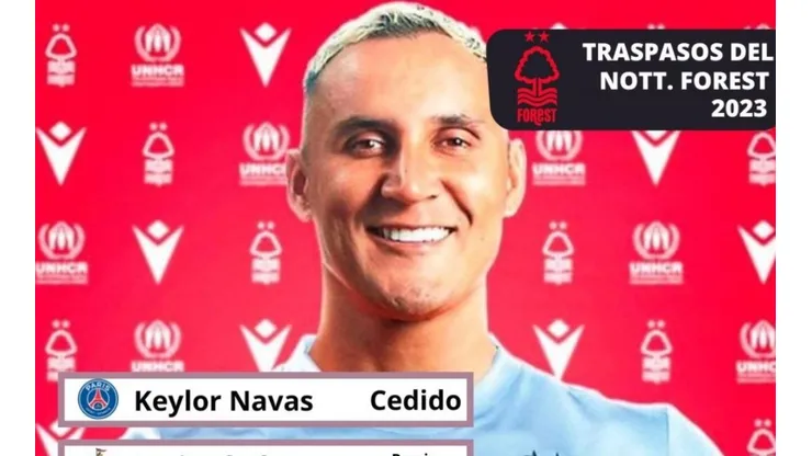 Keylor Navas ayudó al Nottingham a romper este impresionante récord