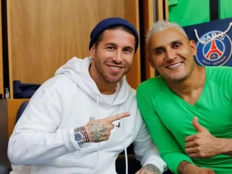 Conmovedor mensaje de despedida de Sergio Ramos con Keylor Navas [VIDEO]