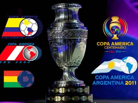 Todas las Copa América que jugó Costa Rica