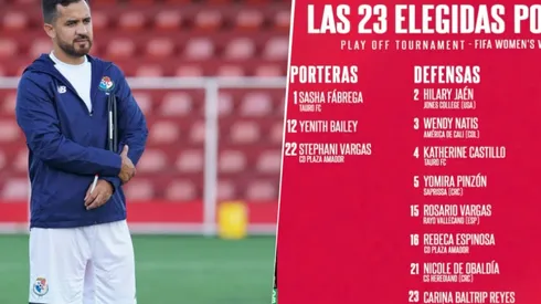 Panamá tiene sus 23 convocadas para el repechaje mundialista