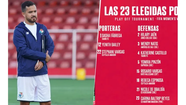 Panamá tiene sus 23 convocadas para el repechaje mundialista