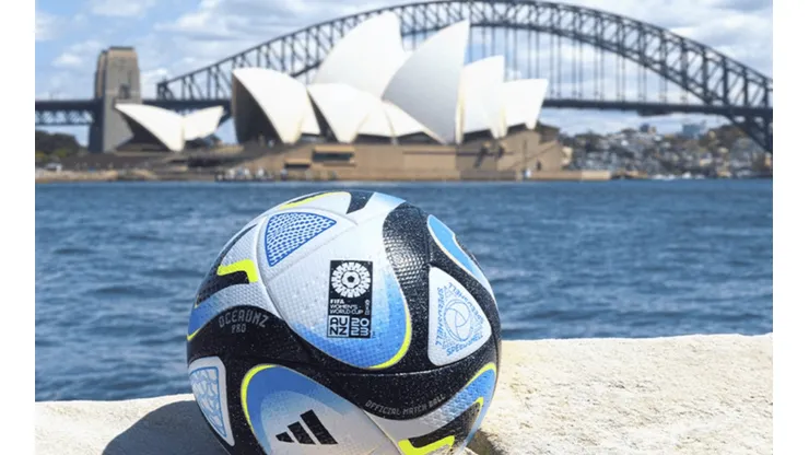 Oceaunz: balón oficial de la Copa del Mundo de Australia y Nueva Zelanda 2023.