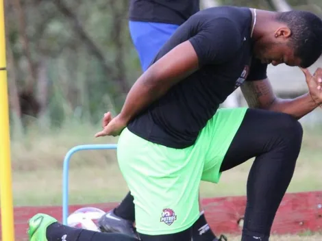 Newton Williams: "Solo me ponen a entrenar cuando viene la prensa"