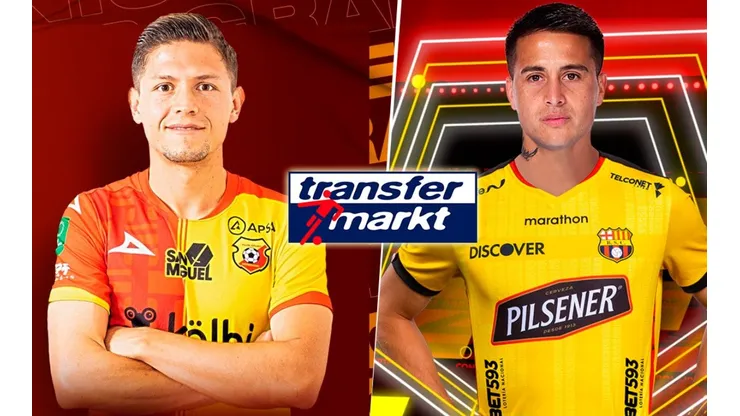 Herediano vs. Barcelona SC: la diferencia económica según Transfermarkt