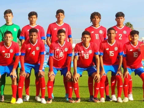 El calendario de Costa Rica para el Premundial Sub-17 de Concacaf en Guatemala