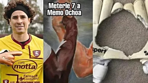 Los memes no perdonaron a Guillermo Ochoa tras recibir ocho goles en Europa
