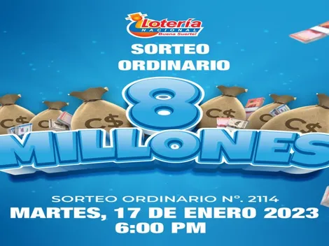 ◉ Lotería Nica de HOY, martes 17 de enero: sorteo y números ganadores