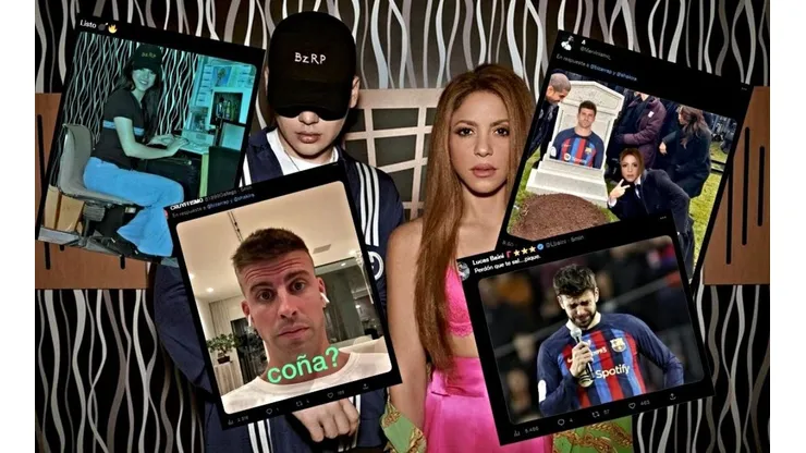 Los mejores memes que dejó la canción de Shakira con Bizarrap en contra de Piqué